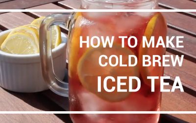 How to Make Cold Brew Iced Tea
