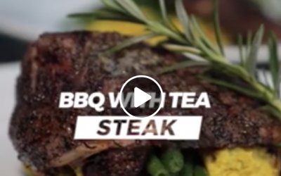 (Video) BBQ with Tea! Steak